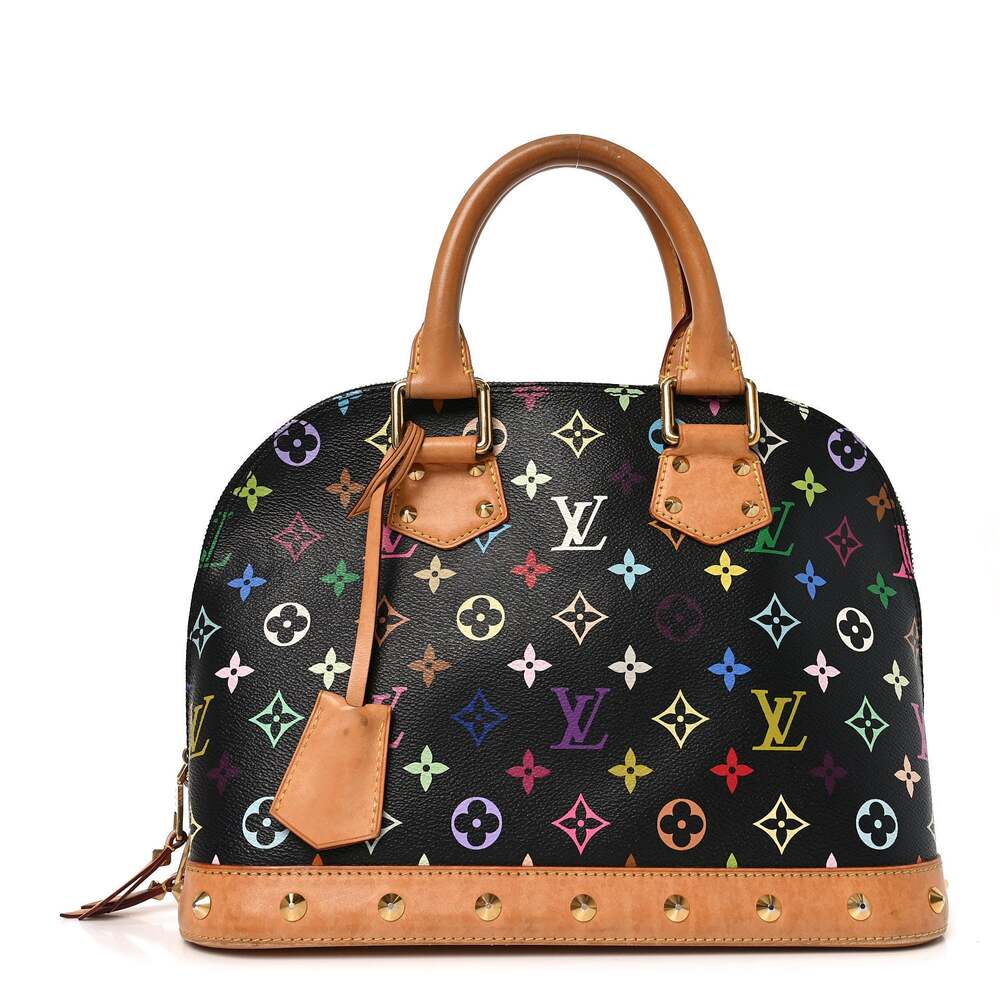 Louis Vuitton Multicolor Alma Pm Black #262493L15B
